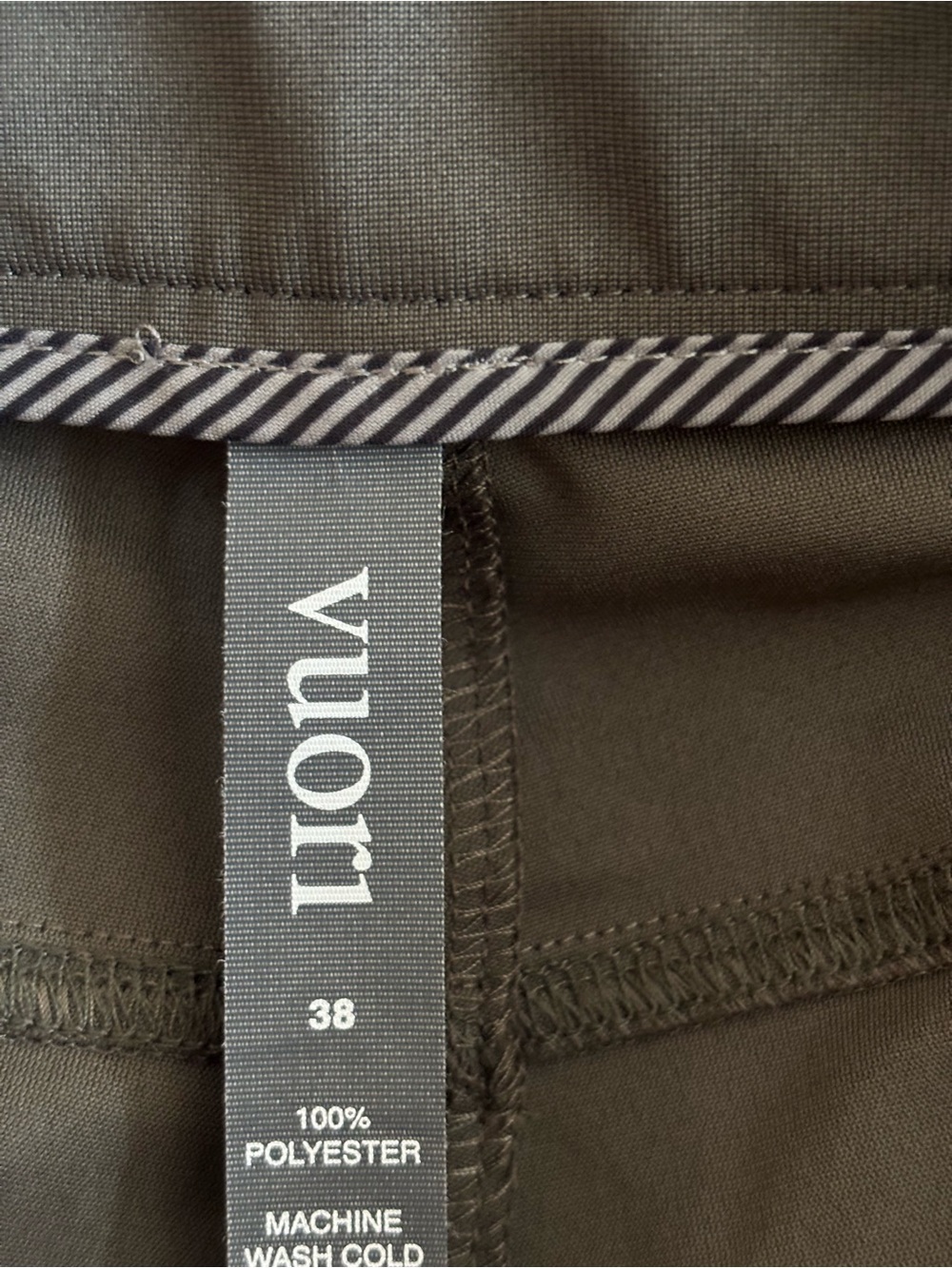 Vuori Men's Olive Performance Pants - Picture 4 of 4